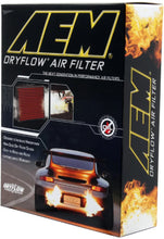 Load image into Gallery viewer, AEM 13-20 Nissan Sentra 1.8L DryFlow Air Filter - Back View