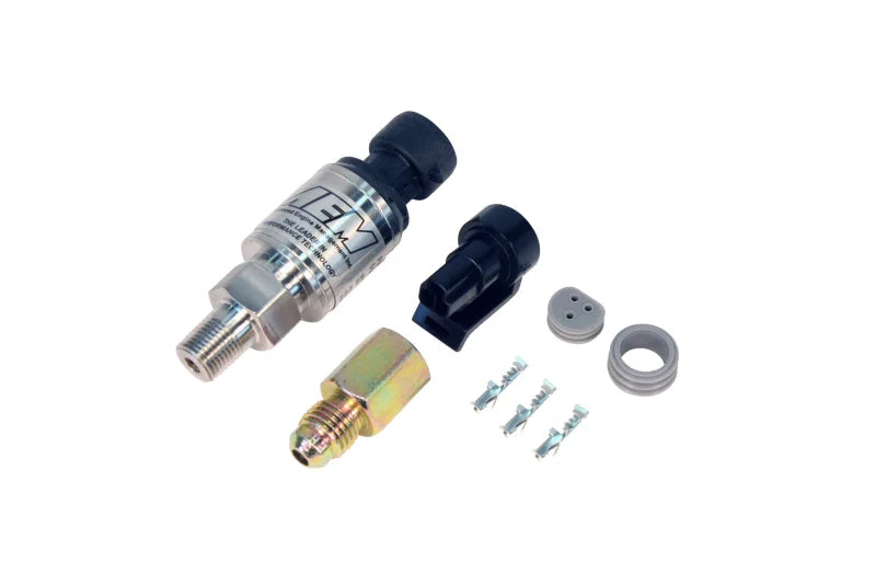 AEM 139 BAR MAP or 2000 PSIA Stainless Steel Sensor Kit - Side View