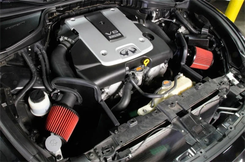 AEM 14-17 C.A.S Infinity Q70 V6-3.7L F/I Cold Air Intake - Side View