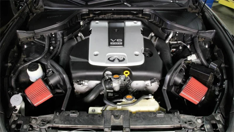 AEM 14-17 C.A.S Infinity Q70 V6-3.7L F/I Cold Air Intake - Back View