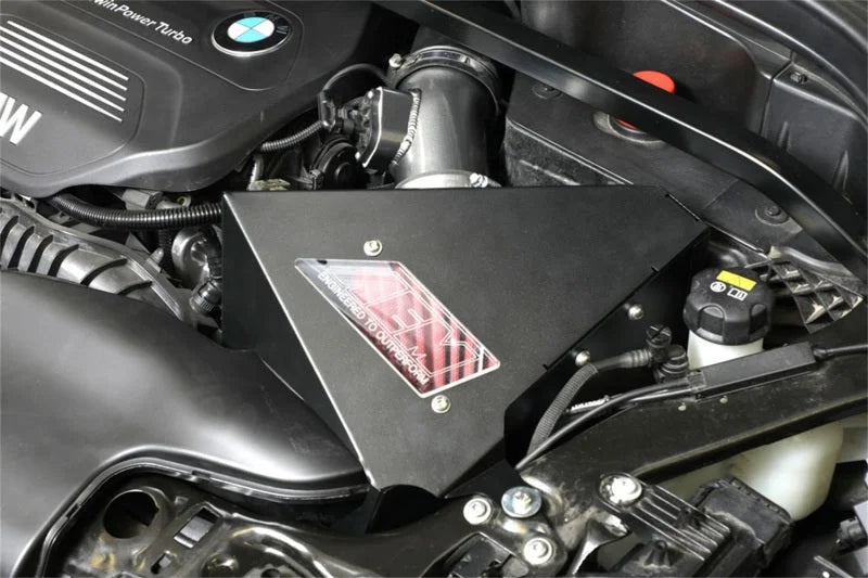 AEM 14-17 Mini Cooper S L4-2.0L F/I Gunmetal Gray Cold Air Intake - Side View
