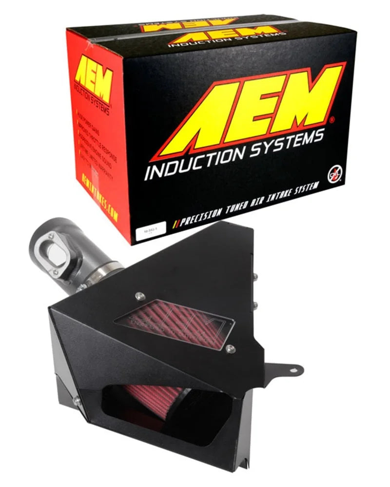 AEM 14-17 Mini Cooper S L4-2.0L F/I Gunmetal Gray Cold Air Intake - Additional View 11