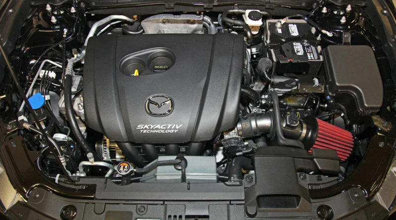 AEM 15-16 Mazda 3 L4 2.0L F/I - Short Ram Air Intake System - Back View