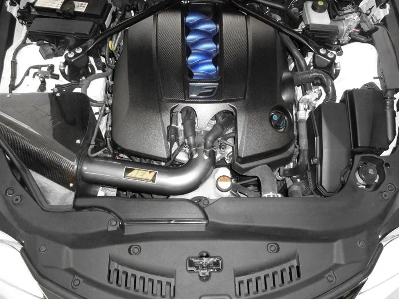 AEM 15-18 Lexus RC F V8 5.0L F/I Cold Air Intake - Side View