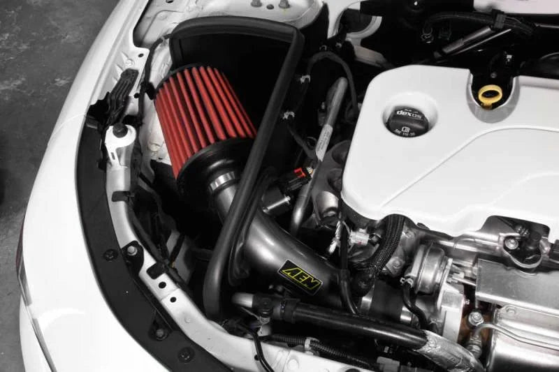 AEM 16-17 Chevrolet Malibu L4-1.5L F/l Cold Air Intake - Side View