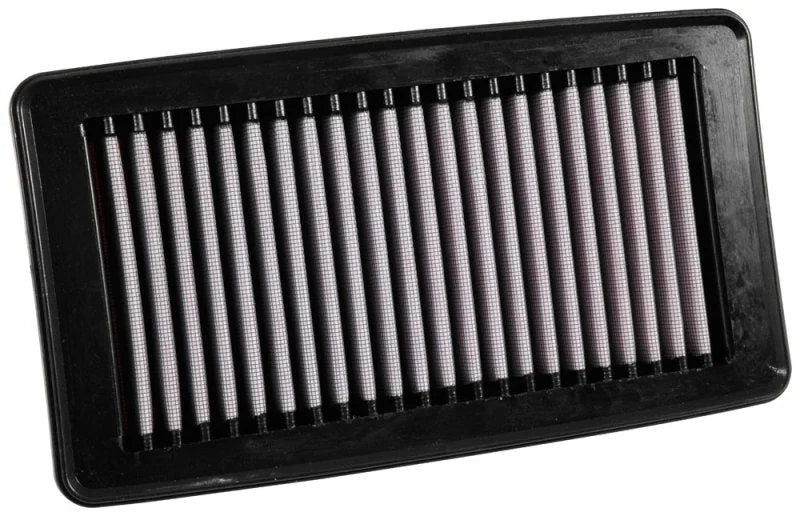 AEM 16-17 Honda Pilot V6-3.5L F/l DryFlow Air Filter - Side View