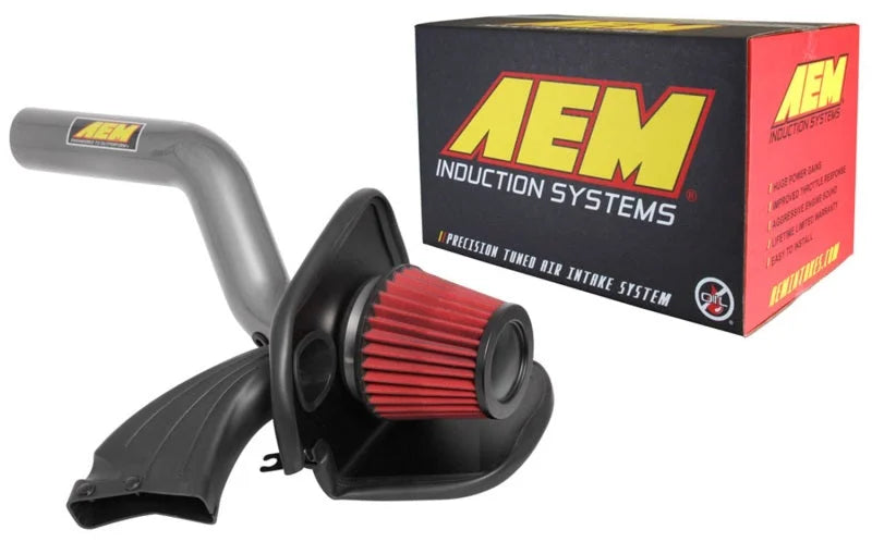 AEM 16-18 Ford Focus RS L4-2.3L F/I Gunmetal Gray Cold Air Intake - Additional View 13