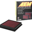 Load image into Gallery viewer, AEM 17-18 Subaru Impreza L4-2.0L F/I DryFlow Air Filter - Back View