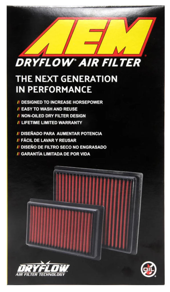 AEM 17-20 Subaru BRZ 2.0L DryFlow Air Filter - Installation View