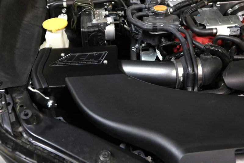 AEM 19-21 Subaru WRX STI 2.5L H4 Cold Air Intake System - Side View