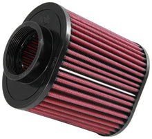 Load image into Gallery viewer, AEM 2-3/4in x 6-7/8in Oval Dryflow Air Filter - Back View