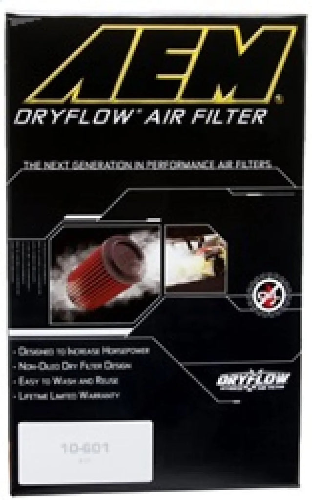 AEM 2-3/4in x 6-7/8in Oval Dryflow Air Filter - Installation View