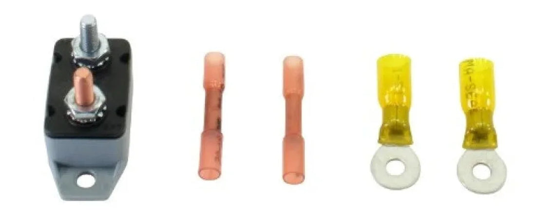 AEM 20 Amp Relay Wiring Kit - Side View