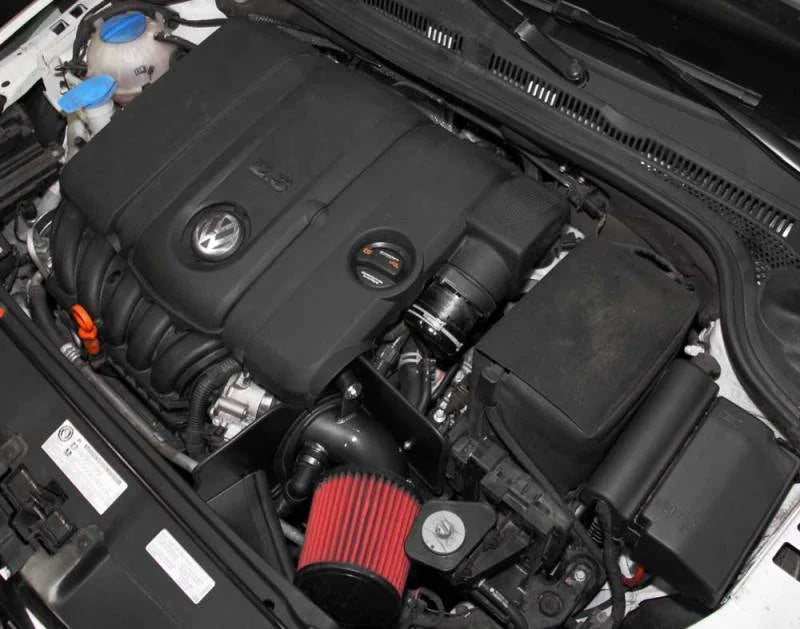 AEM 2011-2013 Volkswagen Jetta 2.5L L5 - Cold Air Intake System - Back View