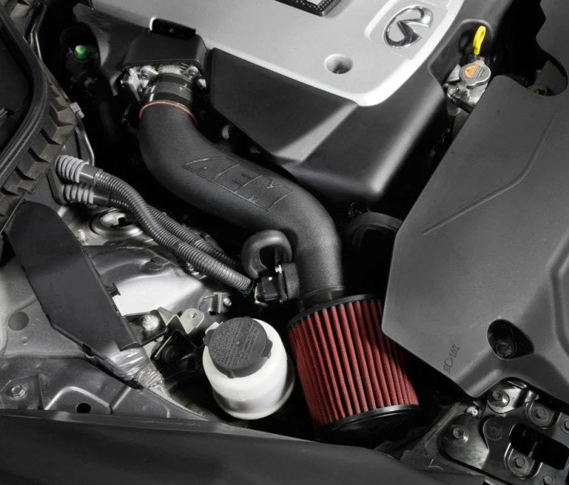 AEM 2014-2016 C.A.S. Infiniti Q50 V6-3.7L F/I Cold Air Intake - Back View