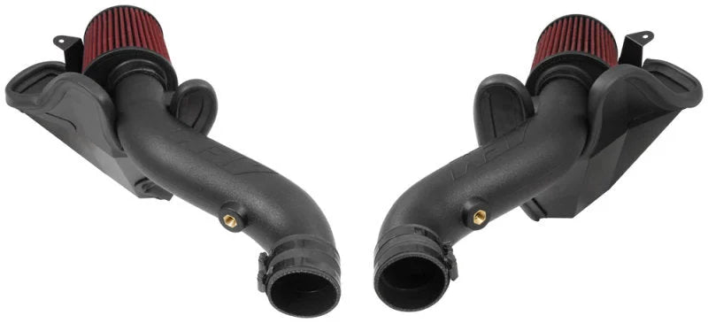 AEM 2014-2016 C.A.S. Infiniti Q50 V6-3.7L F/I Cold Air Intake - Installation View