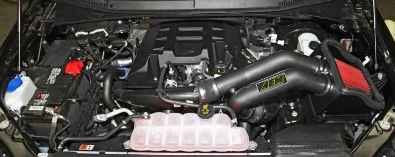 AEM 2015 Ford F-150 3.5L V8 Cold Air Intake System - Side View