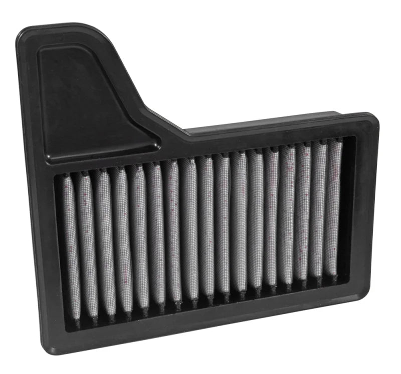 AEM 2015 Ford Mustang 2.3L/3.7L/5.0L Dryflow Air Filter - Side View