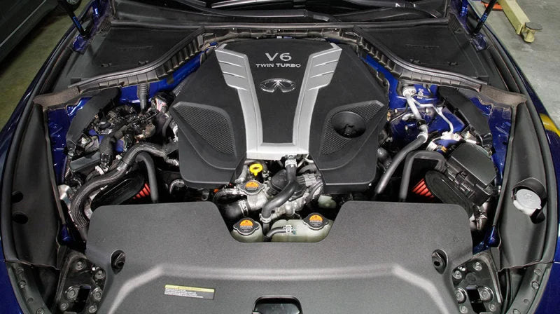 AEM 2016 C.A.S Infinity Q50/Q60 V6-3.0L F/l Cold Air Intake - Side View