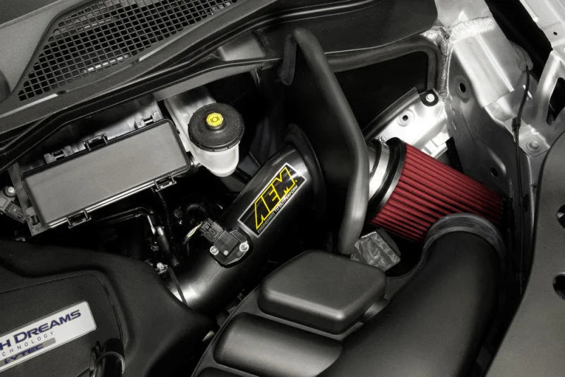 AEM 2017 Honda Pilot V6-3.5L F/I Gunmetal Gray Cold Air Intake - Back View