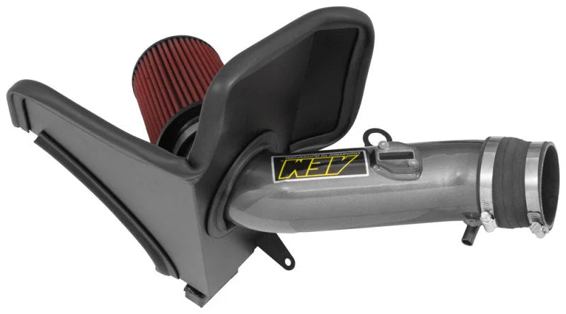 AEM 2017 Honda Pilot V6-3.5L F/I Gunmetal Gray Cold Air Intake - Installation View