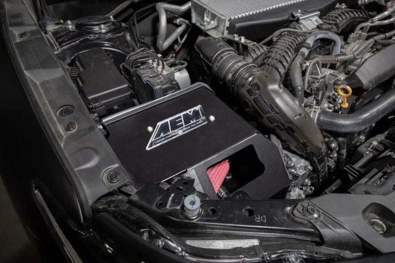 AEM 2022 C.A.S. Subaru WRX H4-2.4L F/I Turbo Cold Air Intake - Back View