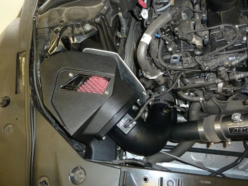 AEM 21-23 Toyota GR Supra L4-2.0L F/I Cold Air Intake System - Side View