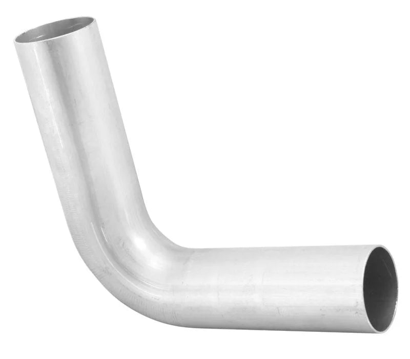 AEM 2.5 Dia Aluminum 90 Deg Bend Universal Tube - Main Product View