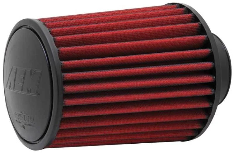AEM 2.75in Flange ID x 6.25in Base OD x 7in H Dryflow Conical Air Filter - Main Product View