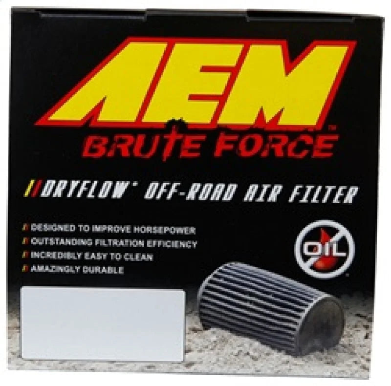 AEM 3 in x 5 in Dryflow Air Filter - Additional View 8
