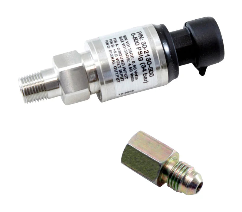 AEM 34 BAR MAP or 500 PSIA Stainless Steel Sensor Kit - Main Product View