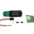 Load image into Gallery viewer, AEM 340LPH 65mm Fuel Pump Kit w/ Mounting Hooks - Ethanol Compatible - Side View