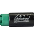 Load image into Gallery viewer, AEM 340LPH 65mm Fuel Pump Kit w/ Mounting Hooks - Ethanol Compatible - Installation View