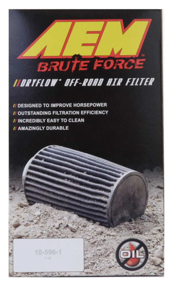 AEM 3.5 in x 9 in Dryflow Conical Air Filter - Additional View 9