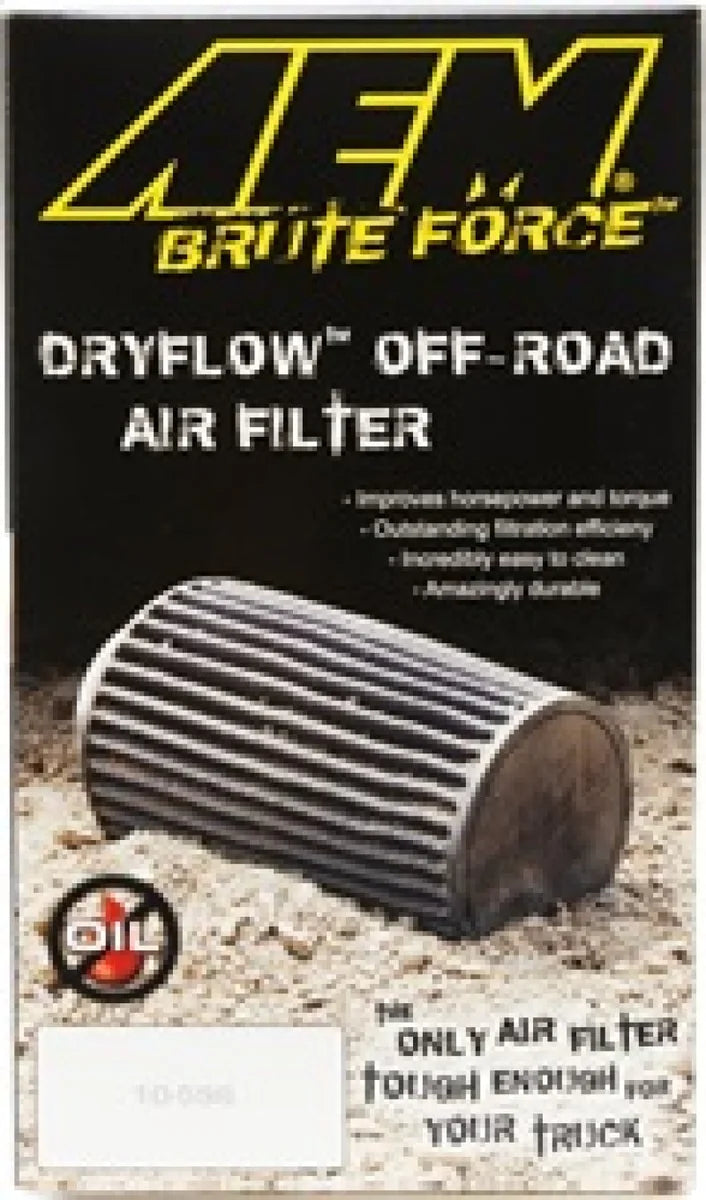 AEM 3.5 in x 9 in Dryflow Conical Air Filter - Additional View 12