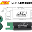 Load image into Gallery viewer, AEM 400 LPH E85 Compatible Fuel Pump Kit - Single Barb - Ethanol Compatible - Additional View 9
