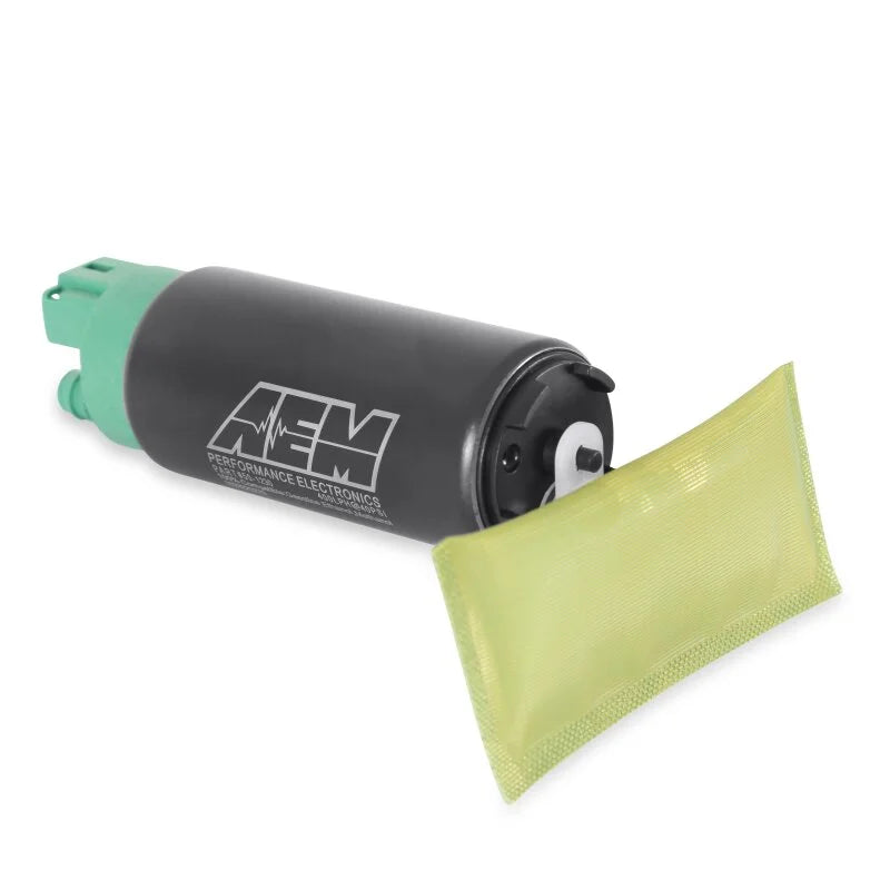 AEM 400 LPH High Flow In-Tank Fuel Pump Kit - Double Barb - Ethanol Compatible - Installation View