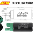 Load image into Gallery viewer, AEM 400 LPH High Flow In-Tank Fuel Pump Kit - Double Barb - Ethanol Compatible - Additional View 8
