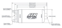 Load image into Gallery viewer, AEM 400LPH High Pressure Fuel Pump -6AN Female Out, -10AN Female In - Additional View 9