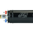 Load image into Gallery viewer, AEM 400LPH High Pressure Inline Fuel Pump - M18x1.5 Female Inlet to M12x1.5 Male Outlet - Main Product View