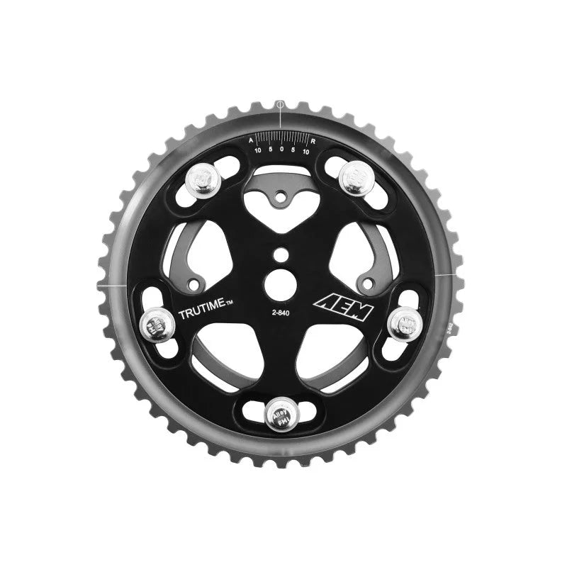 AEM 4G63/T Black Tru-Time Cam Gear - Main Product View