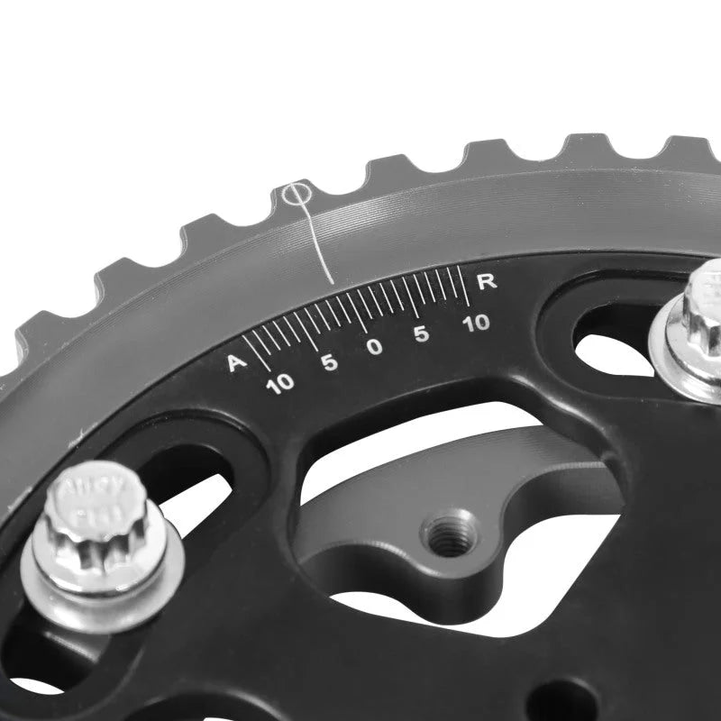 AEM 4G63/T Black Tru-Time Cam Gear - Back View
