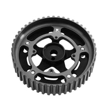 Load image into Gallery viewer, AEM 4G63/T Black Tru-Time Cam Gear - Installation View