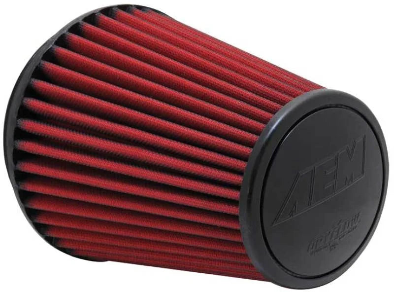 AEM 6 in DRY Flow Short Neck 9 in Element Filter - Main Product View