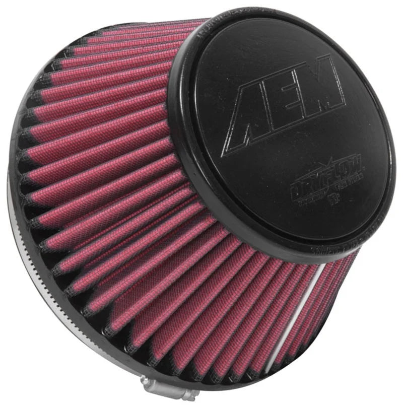 AEM 6 in x 4 in Dryflow Tapered Conical Air Filter - Main Product View