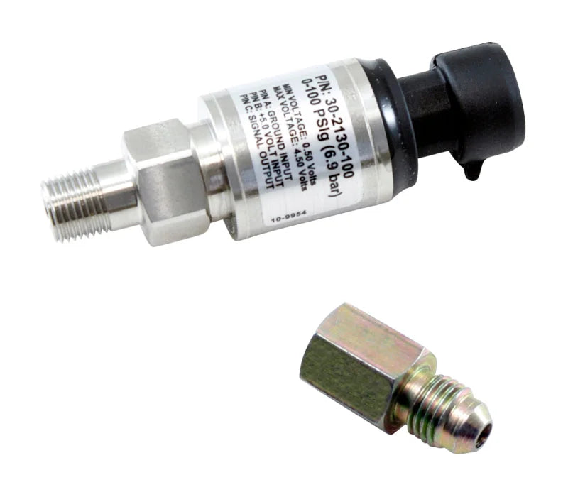 AEM 6.5 BAR MAP or 100 PSIG Stainless Steel Sensor Kit - Main Product View