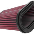 Load image into Gallery viewer, AEM 7.5in L x 4.5in W Base 5.5in L x 2.5in W Top 9in Height Dryflow Air Filter - Side View