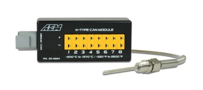 AEM 8 Channel K-Type Thermocouple EGT CAN Module - Additional View 8