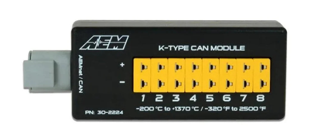 AEM 8 Channel K-Type Thermocouple EGT CAN Module - Installation View