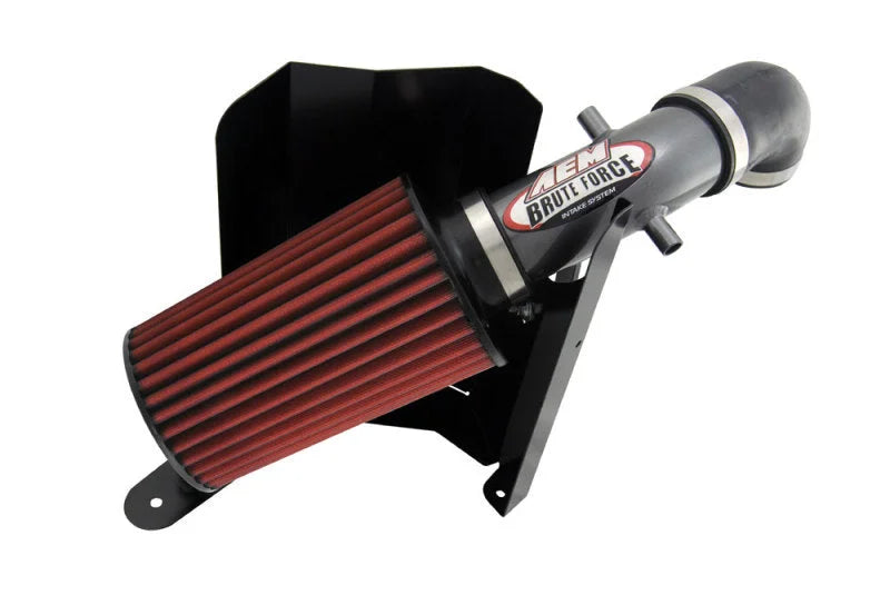 AEM 92-01 Jeep Cherokee 4.0L Silver Brute Force Air Intake - Main Product View